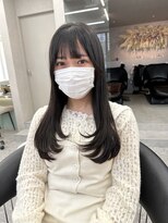 ロンド マーレ 天神大名店(Lond mare)&nbsp;イメチェン/チェリーブラウン/フェミニン/ダークアッシュ/束感