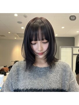 レイ(Ley) レイヤー×ぶどう色　@doremichan03