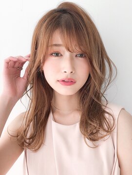 エトラ 渋谷店(etora) 前髪 ウェーブミディアム メルティーカラー 似合わせカット"