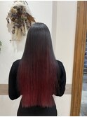 BLACK×RED アンブレラカラー【八戸 類家】