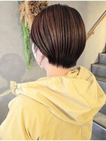 ヴィサージュメゾン(VISAGE maison)&nbsp;アンブレラカラー×丸みショート