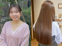 【スタイリスト栗林　姫花】ヘアケアが得意◎指通りの良い艶髪ならお任せください！