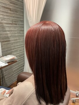 アミカ シーモール店(Amica) カシスレッド系カラー