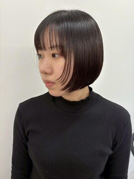 コンティロミー(CONTI ROMMY.) オシャレ感◎ぷつんとシルエット【ボブ】 20代30代40代50代