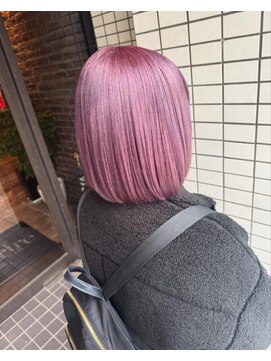 スーリール 博多店(Sourire) おしゃれ度抜群◎モーヴピンク