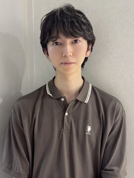 ユーフォリア 渋谷グランデ(Euphoria SHIBUYA GRANDE) メンズミディアム ラウンドマッシュ ニュアンスカラー MOMO