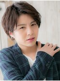 清潔感アースカラービジカジ韓国ヘアY草加