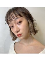 ヨウプラス(YEAU PLUS)&nbsp;インナーカラー×ボブ