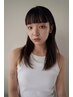 【気になるポイントに】前髪カット＋前髪縮毛矯正