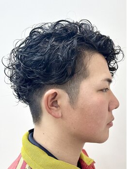 ブリリアント ヘアー ダイヤ(Brilliant Hair Dia)の写真/【メンズ/パーマ】Dia独自の"KOBAパーマ"で、再現性・清潔感・時短が叶う！毎日のスタイリングも簡単に◎