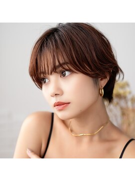 モンド ヘアクリエーション 西田店(monde hair creation) 【monde】エアリーショート×小顔見せ×丸みショート