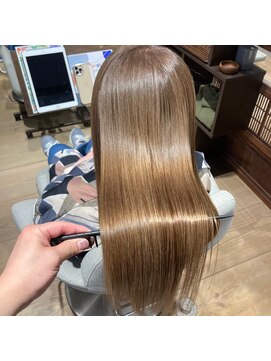 縮毛矯正髪質改善トリートメント