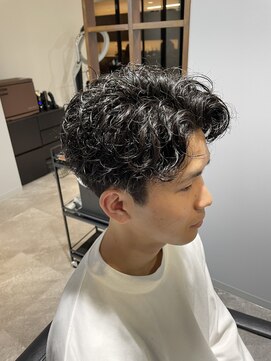 【長野市/メンズ】カット×スパイラルパーマ
