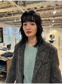 学芸大学【CEINEloq】スパイラルパーマ×ミディアムレイヤー