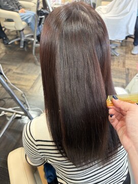 アヴァンス 北花田店(AVANCE) カシスレッド／北花田／堺／カラー／髪質改善