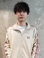 オルカ(ORCA)&nbsp;シャドウパーマ　ニュアンスパーマ　メンズ　韓国　南川聖華