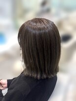 ケンジ 平塚 アネッタ(KENJE annetta) 【白髪ぼかしハイライト】オリーブグレージュ