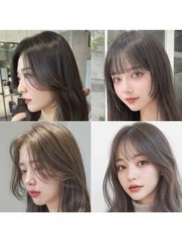 シェリム 栄(CHERIM)の写真/【髪質改善/前髪/韓国風】印象を変える顔周りカットで、自分史上最高の似合わせヘアに