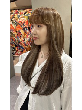 コレットヘアー ザモリオカ(Colette HAIR the MORIOKA) レイヤー×ハイライトベージュ