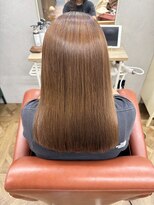 マルクヘアケア(MALQ HAIR CARE)&nbsp;髪質改善ストレートカラー × 夏に向けた涼しげブラウンベージュ