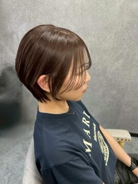 アンドティグルトウキョウ 池袋(&.TIGRE TOKYO) 大人ショートボブ/ショート/ハイライト/レイヤーカット