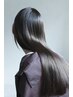 【次世代髪質改善で潤う美髪ストレート】カット+カラー+縮毛矯正+水素TR