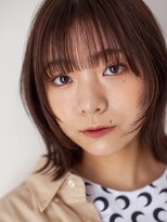 アッシュ 二俣川北口店(Ash) ナチュラルカラー/小顔ミディアムレイヤースタイル