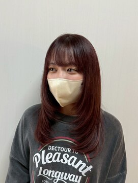 ノーヴァ バイ ボナ 前橋店(nova by bona) 【重く見えない暗髪】透け感ダークアッシュ×美髪ロング5