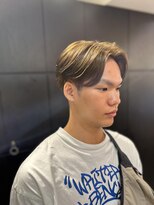 アバーブ ギンザ(Above Ginza)&nbsp;フェザーパーマ/オリーブベージュ/メンズ
