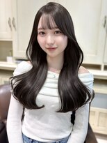 フォルテ 表参道店(FORTE)&nbsp;グレージュ/韓国風レイヤーカット/髪質改善/シースルーバング