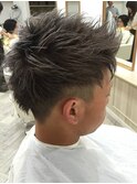 【men's】アップバングショート