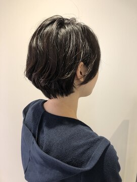 ロンド レグリーズ 立川(Lond leglise) ミニボブ/タッセルボブ/グレージュ/顔周り/フェイスレイヤー