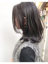 フロート 小阪店(float)&nbsp;グレーアッシュ_マニッシュショート,ネイビー,フレンチボブ