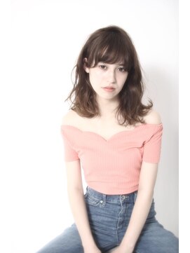 ルシア 池田店(Lucia) 肩レングス☆外はねミディ