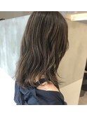 ハイライト&ローライト × ミディアム