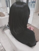 ヘアアンドネイルイミュン(Hair&Nail immune)&nbsp;.大人カール　スタイル　30代40代50代　藤沢　カラーで髪質改善