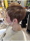 大人の刈り上げショート