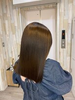 ナンバー アンフィール 渋谷(N° anfeel)&nbsp;超音波トリートメント透明感ブラウン