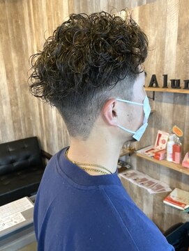 アルム(hair salon Alum) メンズスパイラル×ピンパーマ　ウェット仕上げ　朝ラク☆時短