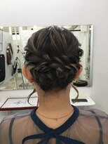 ヘアセットサロン クリアリティ(clarity)&nbsp;カチューシャねじりアップ