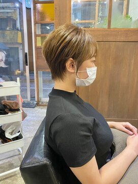 トト 船橋店(toto.) 黒髪/グレーベージュ/レイヤーロング/前髪パーマ[西船橋/津田沼]