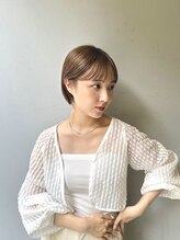 style* 毛流れで魅せるショートスタイル[札幌大通駅/ショートカット/ショートボブ]