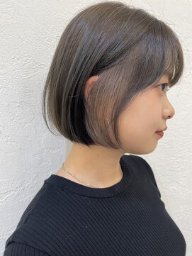 アナ ラーナ(Anna Lanna) 柔らかグレージュ×インナーベージュ