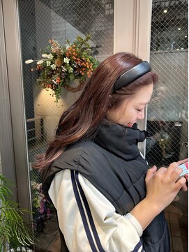 ガーデンエン 表参道(GARDEN eN) ピンクパープルレッドブラウンカラー