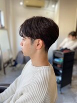 ソイクフ 高田馬場店(SOY-KUFU) MEN'S HAIRカルマパーママッシュパーマアッシュブラック