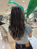 ケンジ 平塚ラスカ店(KENJE)&nbsp;コントラストハイライト/バレイヤージュ/外国人風/湘南/平塚