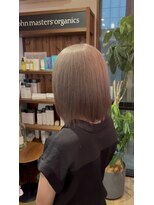 リドルヘアー 石井町店(Riddle HAIR) ホワイトベージュミルクティーベージュインナーカラーブリーチ