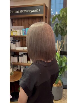 リドルヘアー 石井町店(Riddle HAIR) ホワイトベージュミルクティーベージュインナーカラーブリーチ