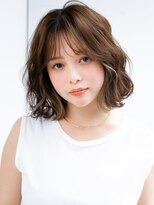 レノラ 本町(LENORA)&nbsp;20代30代大人かわいいナチュラル暗髪ゆるめパーマヘア