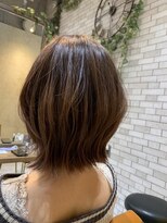 くらの&nbsp;大人カラー＋くびれボブ